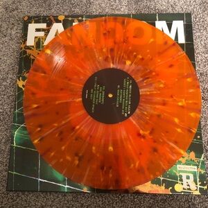 Waterparks Fandom Orange Vinyl W/ Red, Yellow, & Purple Splatter
